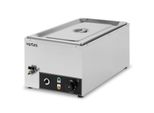 Vertes Scaldavivande Scalda Buffet Scaldavivande Elettrico 1000W In Acciaio Inox (Incl. 1X 1/1 Gn Contenitore Con Coperchio Per 20,5 Litri)