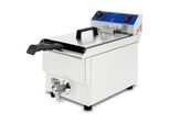 Friggitrice Vertes Friggitrice In Acciaio Inox 10L (3000W, 230V, Principio Della Zona Fredda, Temperatura Variabile In Continuo 50-250°C)