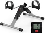 Pedalatore Costway Per Anziani, Cyclette Per Braccia E Gambe Con Resistenza E Display Lcd, Mini Cyclette Sotto La Scrivania, Cyclette Per Il Movimento