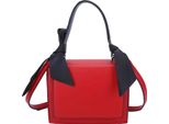 Gallantry, Borsa Da Donna Giocosa Con Fiocchi Decorativi E Patta Fissa, Rosso