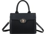Gallantry, Borsa Da Donna In Corda Effetto Scamosciato Con Tracolla Staccabile, Nera