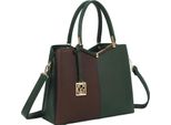 Gallantry, Borsa Da Donna ÉLisa In Grana Con Ciondolo Dorato E Tracolla, Verde Abete
