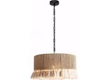 Lampada Da Soffitto Sospesa Toolight App1735-1Cp Marrone
