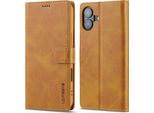 Custodia Per Iphone 16 Custodia Flip In Pelle Con Chiusura Magnetica E Supporto, Custodia Protettiva Giallo