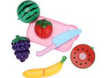 Frutta Per Bambini Giocattolo Da Taglio Cucina Di Plastica Finta Simulazione Tritare Giocattolo Set Per Bambini Versione Fragola