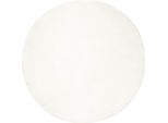 Vidaxl Tappeto Coniglio In Pelliccia Sintetica Olite Crema Ø 80 Cm Poliestere