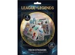 League Of Legends - Adesivo Tecnico (Confezione Da 5) PM12227 (24 Cm X 17 Cm X 0,2 Cm) (Colorato)