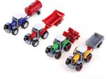 Plastica In Lega, Atossica, Resistente, 4 Pezzi/Set, Giocattolo Per Veicoli Agricoli, Auto Giocattolo, Per Bambini A Partire Dai 3 Anni Di Età