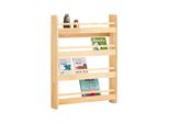 Sobuy Scaffale Per Bambini Scaffale Da Parete Camera Dei Bambini Scaffale Per Bambini Scaffale Di Stoccaggio Con 4 Ripiani Per Libri Giocattoli E Decorazioni Mobili Per La Camera Dei Bambini KMB08-K-N