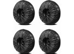 4 Coperture Per Pneumatici, Coperture Di Ricambio Impermeabili, Robuste Protezioni Per Ruote Di Suv, Camper, Rimorchi, Camion, Adatte A Pneumatici Da 19'' A 23''