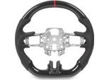 Volante Hydro Dip In Fibra Di Carbonio, Pelle Traforata Per Mustang V6 Ecoboost Gt Shelby 2015-2017