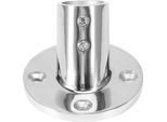 60 Gradi Tubo Rotondo Base Corrimano Raccordo Balaustra 316 Acciaio Inox Marine Hardwares25Mm/1In