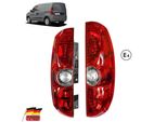 2X Fanale Posteriore Per Fiat Doblo Sinistra + Destra 2009-2014 E-Test