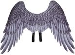 Ala Grande Per Bambini, Ragazzi, Ragazze, Halloween, Festa, Cosplay, Accessori Per Costumi, Oggetti Di Scena, Nero