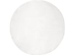 Vidaxl Tappeto Coniglietto In Pelliccia Sintetica Olite Bianco Ø 100 Cm Poliestere