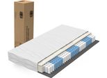 Materasso Con Anima A Molle Insacchettate 140X200 Cm, 7 Zone, H3/H4, Box Spring Feel