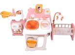 Puppen Pflegecenter SMOBY Baby Nurse Puppen-Spielcenter, rosa, Puppenmöbel, JungenB:68cm H:71cm T:71cm, Kunststoff, Made in Europe, B:68cm H:71cm T:71cm