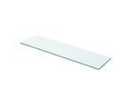 Syfax™ Mensole In Vetro Trasparente 2 Pz 60X12 Cm