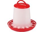 Distributore Di Mangime In Plastica Per Pollame, Polli E Anatre, Mangiatoia Automatica, Ciotola Per Mangime 1,5 Kg