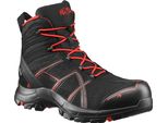 Scarpa Di Sicurezza Black Eagle Safety 40.1 Mid/Nero-Rosso, Misura Uk 14.5 / Eu 50 6118.14.5