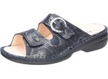 Mulo Da Donna Finn Comfort Mumbai/Marine/Teyus In Blu, Misura 41