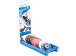 Pferd Tools Combiclick Set 19 Pezzi Ø 125 Mm M14 Lavorazione Da Grossolana A Lucida Con Smerigliatrice Angolare