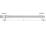 Tubo Freno 526Mm Metzger Per Bmw X3 (E83)