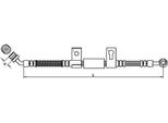 Tubo Freno 665Mm Metzger Per Kia Sorento I