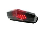 Fanale Posteriore STR8 Black Line Con Luce Di Stop E Indicatori Di Direzione A Led Universali