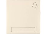 Bilanciere Bianco Puro Con Simbolo Della Campana - Piastra Di Copertura Per Interruttore/Pulsante Bianco 273134
