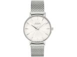 Quarzuhr Joop "2022840", Silber (Silberfarben), Armbanduhren, Damen, Quarzuhr, Armbanduhr, Damenuhr, Analog, Edelstahlarmband