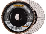 Rhodius 210473 Lga Alu Flap Disc Diameter 115 Mm Bore Diameter 22.23 Mm Non-Ferrous Metal 1 Pc(S)