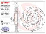 Disco Freno Brembo 09.C266.11