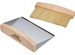 Living Nostalgie Kitchencraft Set Di Spazzola E Paletta Da Tavolo In Acciaio Inox E Legno Magnetico 16 X 11 X 4 Cm