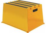 Gradini Per Carichi Pesanti 1 Piattaforma H.307Mm Cow.Yellow