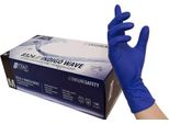 Nitras® 8324 Unisex Einmalhandschuhe Indigo Wave Blau GrößE M 100 St.