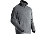 Pullover In Micropile Con Zip Grigio Antracite, Taglia Xl Mascot 22803-639-89