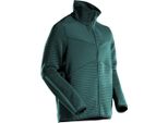 Pullover In Pile Con Zip Verde Bosco, Taglia Xl Mascot 22503-681-34