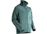 Pullover In Pile Con Zip Verde Bosco Chiaro, Taglia Xl Mascot 22503-681-35