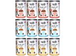 Cibo Umido Per Gatti Tuf Tuf Mix Of Flavours 12 Pezzi X 415 G