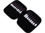 Set Di Ganci Per Uncinetto, Set Di Strumenti Per Lavorare A Maglia, Ganci Per Uncinetto Ergonomici, Strumenti Per Lavorare A Maglia Fai Da Te, Set Di Ganci Per Uncinetto In Alluminio, Ganci Per Uncinetto In Pizzo Ergonomici
