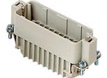 Cddm 38 I.L.M.E. Ilme Cdd Inserto A Pin (M) Connessione A Crimpare, 38-Pin+Pe 250V, 10A - 5 Pz