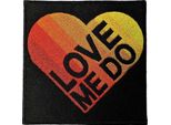 Beatles Love Me Do Cuore Sfumato Con Il Ferro Da Stiro
