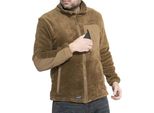 Pile Pentagon Grizzly Full Zip Marrone L Uomo Marrone L