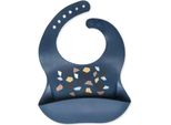 Bavaglino In Silicone Impermeabile E Flessibile Con Tasca