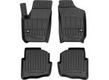 Gummimatten Fussmatten Vw Polo 4 2001-2009 3D Mulde