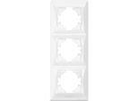 Videx Binera Bianco Telaio Verticale A 3 Ingressi IP20