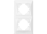 Videx Binera Telaio A 2 Ingressi Bianco Verticale IP20