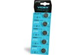 Batterie Al Litio Videx CR1632, Confezione Blister Da 5 Pezzi