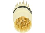 7001988127 Hummel M16 Inserto Di Contatto A Saldare Perno Di Connessione A Saldare, Numero Di Poli 18 Pin 24V, 3A, Colore Bianco - 1 Pezzo
